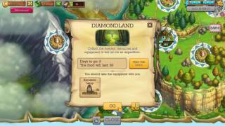 Klondike visit Diamondland Wind's Song Intelligent Digging Level 35
