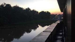 The Jahan Rivercruiseship on the River Mekong
