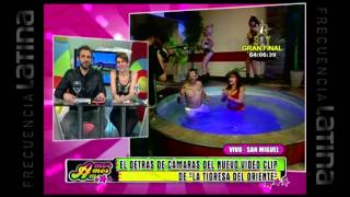 El detrás de cámaras del nuevo video de la Tigresa del Oriente