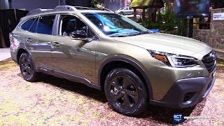 2020 Subaru Outback XT - Exterior Interior Walkaround - Debut at 2019 New York Auto Show