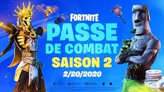Fortnite SAISON 2 - Passe de Combat OFFERT gratuitement ?