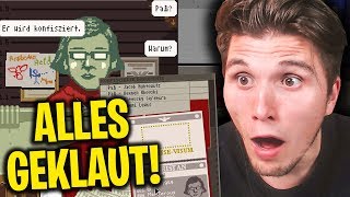 Ich KLAUE Pässe für meine FAMILIE | Grenzposten Simulator (Papers Please)