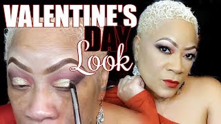 Valentine's Day Mature Makeup Look ? // GRWM // Cut Crease