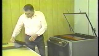 Процесс экспонирования - засветки магниевой пластины : технология травления магниевых клише