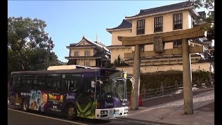 ドラゴンボール超 ブロリー ラッピングバス 西鉄バス