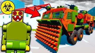 ПОСТРОЙ ТАЧКУ ЧТОБЫ ВЫЖИТЬ! ЗОМБИ АПОКАЛИПСИС В BRICK RIGS! ВЫЖИВАНИЕ И БИТВА ПОСТРОЕК В БРИК РИГС!
