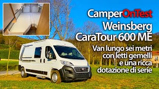 Weinsberg CaraTour 600ME - CamperOnTest - Campervan review