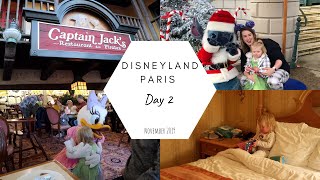 Disneyland Paris Vlogs | Day 2 - The Plaza and Captain Jacks | November 2019