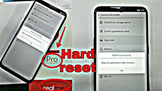 Realme 2 Pro Hard reset Pattern Lock Unlock whitou PC 100% Successful