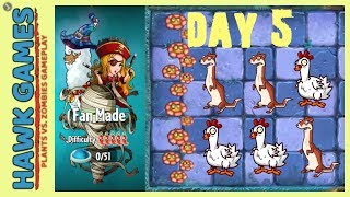 Plants vs Zombies 2 Fan Made World Day 5 (Flowers)