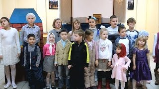 Детский хор - Рождество Твое (11.01.2015)
