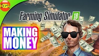 Farming Simulator 18 gameplay, Making Money! Bcoming Rich! Fs 18 android ios gameplay!