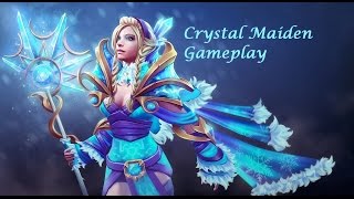 Dota 2 Crystal Maiden Gameplay