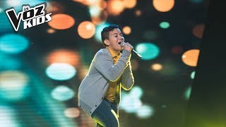Samuel Morales canta Mírame Fijamente - Audiciones a ciegas | La Voz Kids Colombia 2018