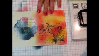 Postage Due Sunset Card
