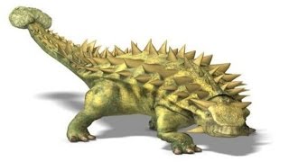 Игрушечные динозавры. Tyrannosaurus vs. Ankylosaurus. Тиранозавр против Анкилозавра.