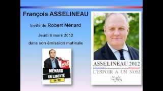 François ASSELINEAU chez Robert Ménard - Sud Radio - 8 mars 2012