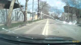 Только разогнался   ДТП в Краснодаре 04 04 2015