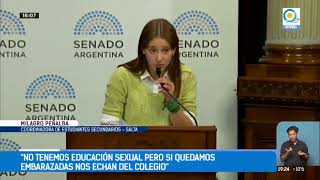 #Aborto: Milagro Peñalba, la estudiante salteña que mostró la cara oscura de su provincia