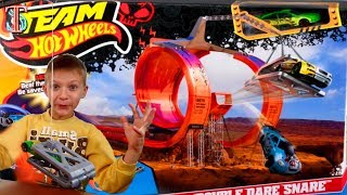 Хот Вилс Трек Ловушка || Hot Wheels Team Double Dare Snare