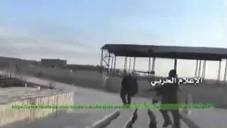 Уличные бои за город Ретьяна в пригороде Алеппо