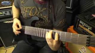 Ibanez M80M 8 String Guitar Demo