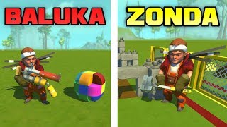 BALUKA vs ZONDA | Scrap Mechanic