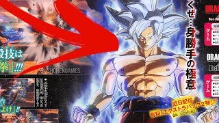 MASTERED ULTRA INSTINCT GOKU DLC 6 XENOVERSE NEWS | Broly & Bardock Dragon Ball FighterZ DLC COMING!