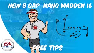 Madden 16| B Gap Blitz, 43 under Scheme (Patched)