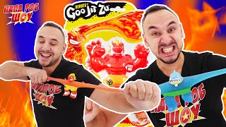 Папа РОБ и ВОИНЫ ГУДЖИТСУ: тренировка новых СУПЕРГЕРОЕВ! 13+