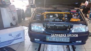 Установка автокондиционера на ВАЗ 2113, 2114, 2115.