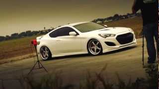 K3 Projekt Wheels 2013 Hyundai Genesis Coupe on Projekt 1 Wheels 20X9 & 20X11.