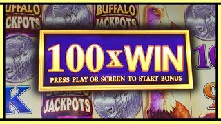 ? LIVEPLAY ➡ 100X on Buffalo JACKPOTS ? ✦ Slot Machine Pokies w Brian Christopher