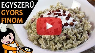 Juhtúrós sztrapacska - Recept Videók
