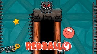 Красный Шарик и Подземные Ходы! ИГРА Red Ball 4