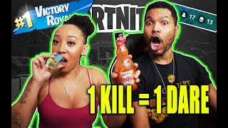 1 KILL = 1 DARE FORTNITE ROULETTE (PART 3)