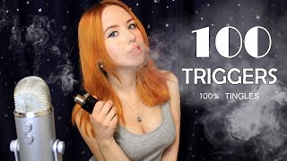ASMR 100 TRIGGERS IN 8 MINUTES ? АСМР 100 ТРИГГЕРОВ ЗА 8 МИНУТ