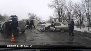 ДТП Локомотивный - Карталы 18.03.2013