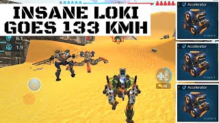 War Robots-Loki With Accelerator Module Is Op-Test Server Gameplay