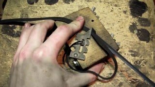 (Изготовление Нагайки) Подготовка полос перед плетением Whip making