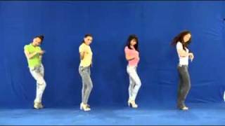 TicToc Music Video performed by Sistar (Blue screen version)