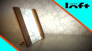 Как сделать Зеркало в стиле лофт/ ЛОФТ 3000