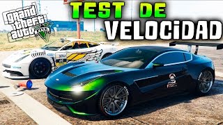 GTA 5 | TEST DE VELOCIDAD SEVEN 70 VS MASSACRO - DUELO DE DEPORTIVOS!! | XxStratusxX
