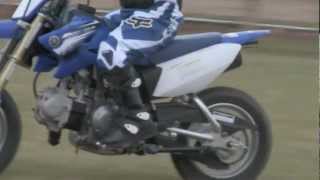 4 YEAR OLD RIDING  YAMAHA TTR 50