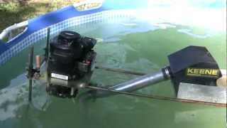 2 inch dredge pool test