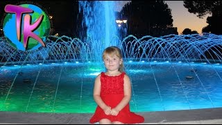 Бибионе Италия гуляем по городу катаемся на аттракционах Часть 1 Bibione Italy city tour carousels