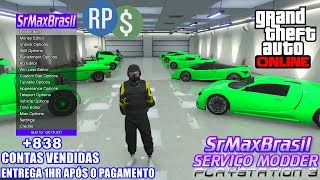 GTA V UPANDO CONTA DE CLIENTE PRA PS3 (TRILIONÁRIA) 100%UPADA/ (HD)