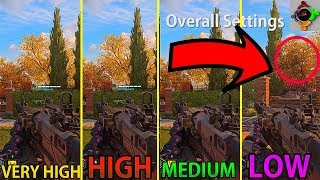 Call of Duty  Black Ops 4 Graphics Settings Comparison | COD BO4 PC Different Settings Comparison