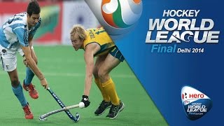 Australia vs Argentina - Men's Hero Hockey World League Final India Pool B [13/1/2014]