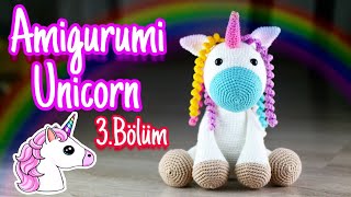 Amigurumi Unicorn Yapımı - Ön Bacak ve Kulak Yapılışı 3.Bölüm #ayseilediy